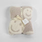 Marshmallow Blanket - Smiley (Oatmeal)