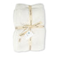Organic Cotton Knit Blanket - Ivory