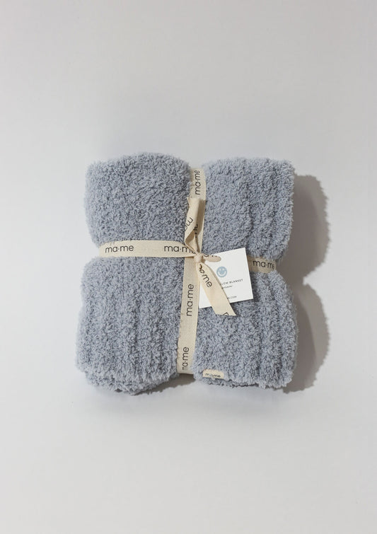 Cloudy Blue Marshmallow Blanket