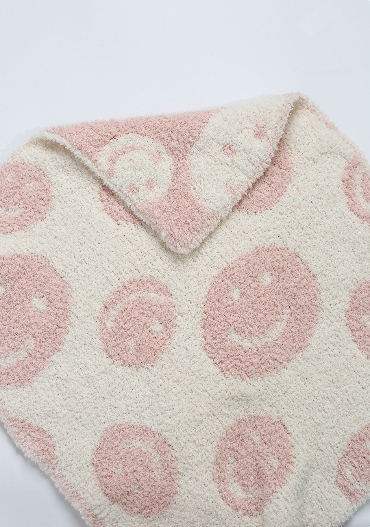 Marshmallow Blanket - smiley (Pink)